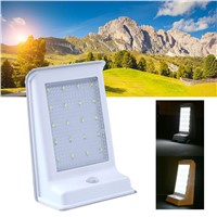 Newest 550LM 20LED Solar Powered Wall Lamps Outdoor Security Light Decoration