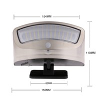 Waterproof IP65 Solar Power Led Light Outdoor Adjustable 36 LED PIR Motion Sensor Wall Lamp Garden Street Security Light MFBS