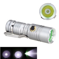 Mini Handy LED Flashlight 3 Modes High Low Strobe Torch Brightness Tactical Lamp R5 LED Lantern Pocketsize LED Light