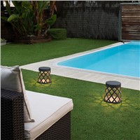 New products, can be sit design, weaving lawn light