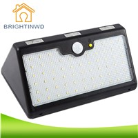 60 LED Super Bright 1350 LM 9600MAH, Equivalent To 100W Incandescent Lamp, Body Induction Outdoor IP 65 Waterproof Solar Light