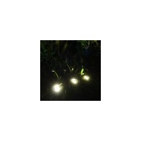 Waterproof Solar Light LED Round Underground Garden Road Lawn Path Lamp