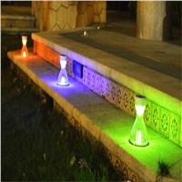 Solar Powered LED RGB Skirt Lamp Outdoor Courtyard Garden Landscape Lawn Light 7.20