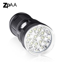 ZPAA Powerful LED Flashlight Cree XML T6 25000 Lumen High Power Flashlight 18650 Searchlight torch light lanterna hunt camping