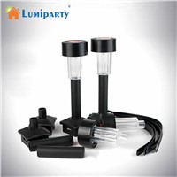 LumiParty LED Solar Light Outdoor Garden Lawn Solar Panel Lamps With Strap Waterproof Landscape Lighting