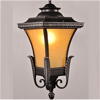 European corridor pendant light outdoor waterproof aluminum phoenix garden lamp E27 bulb