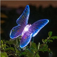 oobest LED Solar Light Outdoor Dragonfly Lawn Lamps Solar LED Path Light Outdoor Garden Lawn Landscape Lamp Decorative Lighting