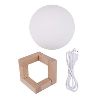 Usb Touch Light 3d Printing Moon Lamp Luminaria Lighting Bedrooms Lamp Battery Powered Night Light Led Color Change Night Lamp