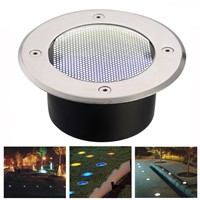 Stainless Steel Waterproof Solar Powered Deck Light Staircase Path Driveway Garden Landscape Lighting LED Lamp White