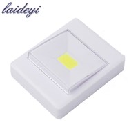 Magnetic Ultra Bright Mini COB LED Wall Light Night Lights Camp Lamp Battery Operated With Switch Magic Tape For Outdoor Indoor