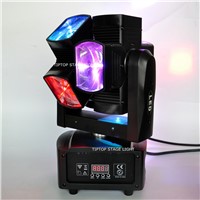 Discount Price TP-L677 90W Led Moving Head Spider Light 8pcs 10W Red/Green/Blue/White Cree Dual Tilt Arm Ultimate Rotate CE ROHS