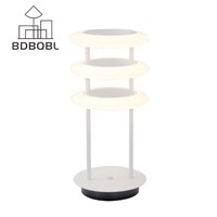 BDBQBL Nordic Design Table Lamp Modern Simple Bedroom Study Living Room Glass Circle table lamp personality Bedside Lamp