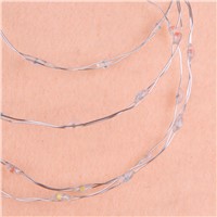 1M 5V USB Wire String lights Waterproof Holiday Strip lighting For Fairy Christmas Tree Wedding Party Decoration lamp