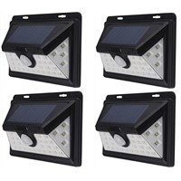 34 LED solar lighting IP65 Wide Angle Security Motion Sensor Light with 3 Modes Motion Activated for outdoor Garden