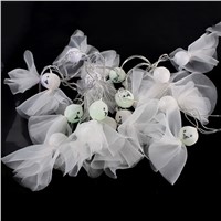 4M 16LEDS Ghost Shape Colorful String Lights Hallowen Fairy Party Wedding Patio Christmas Indoor/Outdoor Decoration