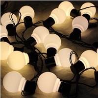 20pcs BZ487 Bulbs String Lights Lamp Warm White Light  Lighting Strings For Holiday Christmas Party Wedding Lights String (EU)