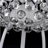 35/50cm Acrylic Ball Glass Shade Round Caboche Lampshade Table Lamp Fixture Modern Abajour Desk Light Luminaria Design Bedroom