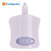 Lumiparty New Sensor Toilet Light 8 Colors LED Battery-operated Lamp Human Motion Activated PIR Automatic RGB LED Toilet light