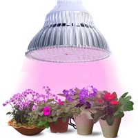 54W E27 Led Grow Light Full Spectrum Plant Growing Light Bulbs AC85-265V for Indoor Greenhouse Hydroponics Grow Box Veg Flower