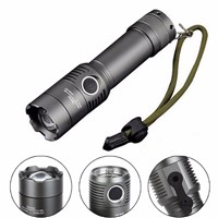 Tactical Police Heavy Duty 2000LM LED Rechargeable Flashlight 18650 / AAA Torch New #K4U3X#