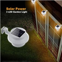 GQMML Outdoor Solar 3 LED Lights Garden Lighting Energy Saving Led Solar Light Home Decor Yard Lamp Solar Panel Light N3030