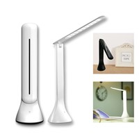 3W LED Desk Lamp Touch Switch Dimmable Book Light USB Charging table Reading Lamp portable Folding lamp P20