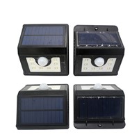 Solar Motion Sensor Porch Light Wall Lamp Outdoor Lighting Waterproof Detector Activated for Patio Garden Yard Deck Lawn Path
