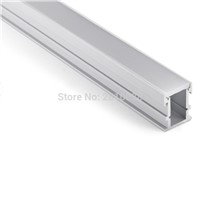 10 X 1M Sets/Lot 6000 series aluminium profile for led strips and Strong Cover U profile channel for outdoor ground lights