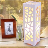 Fashion lighting LED energy saving desk lamp simple decorative bedroom bed with a switch night light