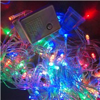 10m - 50m led string fairy lights - christmas wedding decorations holiday terrace ac220v waterproof outdoor lights garland