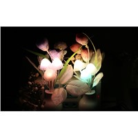 Novelty US &amp;amp;amp; EU Plug Romantic color change baby room  LED Mushroom Night Light Bed Lamp Home Illumination Lamp Night light