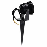 10W 12V RGB LED Underwater Spotlight Remote Control Adjustable Lamp IP68 Black