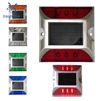 5 Colors Ultra Bright Outdoor Solar Power LED Light Driveway Step Road Lamp