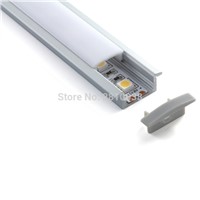 200 x 1M Sets/Lot Super slim led aluminum profile channel and AL6063 T extrusion channel for floor or ground lamps