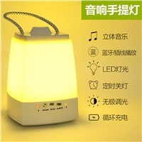 2017 new LED rechargeable lamp night light sleep auxiliary function timing Promise light portable usb home bedroom eye care milk