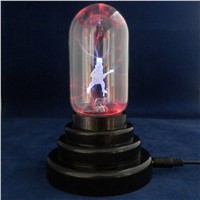 Novelty Guitar electrostatic ion ball Magic ball Usb night light 10 * 10 * 13.5CM glass Push Button USB powered multi-color
