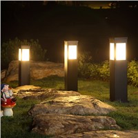 Outdoor Waterproof LED Garden Lawn Light European Vintage Lamp For Yard Pathway Lawn Park Garden Landscape Lighting