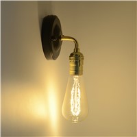 Retro loft wall lamp E27 LED sconce wall lights vintage luminaire Modern with switch for home lighting Bathroom bedroom bedside
