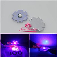 10PCS T6 10W 5050 UV Ultra Violet 395-400nm SMD LED Emitter Diode 3.2V 3A