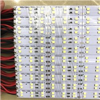 Led Bar Light 2835 144led/pc 144leds/M Hard rigid led Bar light double line  12V Led Strip Rigid light 100M free ship