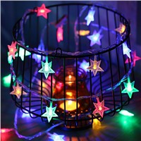 AUCD Waterproof 10M 100 Leds Star LED String Light for Holiday Christmas Festival Party Wedding Trees Home Decoration LED-SL02