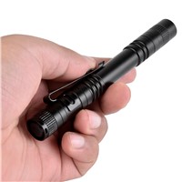LumiParty Mini CREE XPE-R3 Portable Pen Light LED Flashlight Torch Flash Light for Hunting Hiking Camping Lighting