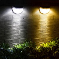 Outdoor LED Solar Light Waterproof IP55 6 LED Solar Lamp Sensor Lighting Wall Lamp For Home Garden Decoration Landscape Lawn