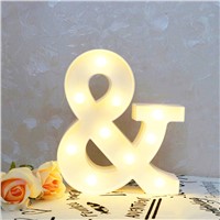 Wooden LED Module English Letter Light Sign Indicator Lighting Festivals Party Indoor Room Home Store LED Modules