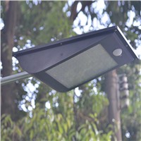 BORUIT Brand 81 LED Solar Street Lamp With Panels IR Motion Sensor Outdoor Wall Lamp Waterproof Solar Motion Sensor Graden Light