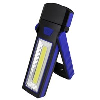 Hot COB LED Magnetic Work Stand Hanging Hook Light Flashlight Rechargeable Torch T0.2