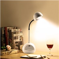 LumiParty LED Table Lamp Bluetooth &amp;amp;amp; Sound Effects Soft Light USB Rechargeable Eye Care Touch Switch Dimmable Desk Light