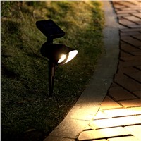 LED solar light spotlight spot lights outdoor waterproof garden lawn landscape yard night light lighting