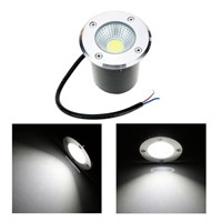 Garden Light IP67 7W 9W High Power COB LED Spotlights Warm/White/Red/Green/Blue Underground Lamp Outdoor Yard Landscape