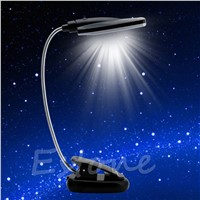 Pro Flexible USB/Battery Power 28 LED Light Clip-on Bed Table Desk Reading Lamp #K4U3X#